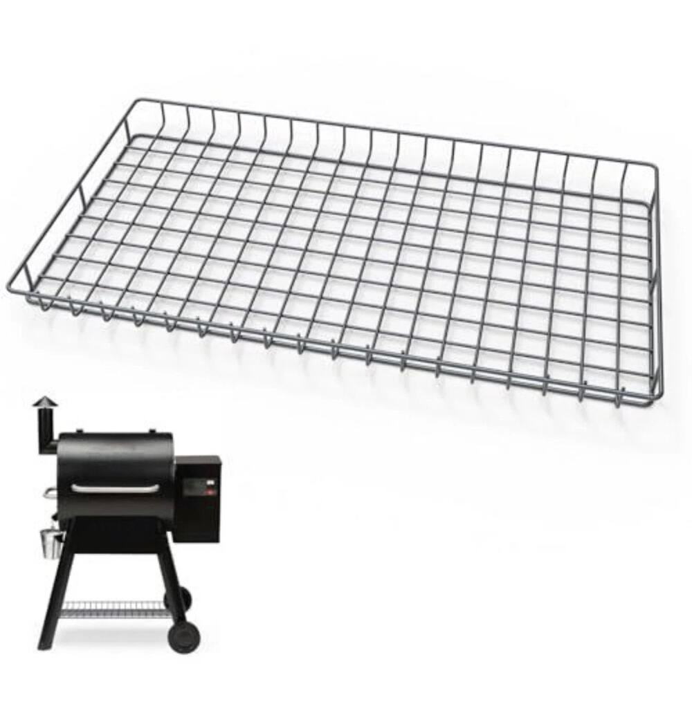 NEW Upgrade Pellet Grill Storage Shelf for Traeger Pro Series 34 Pellet Grill